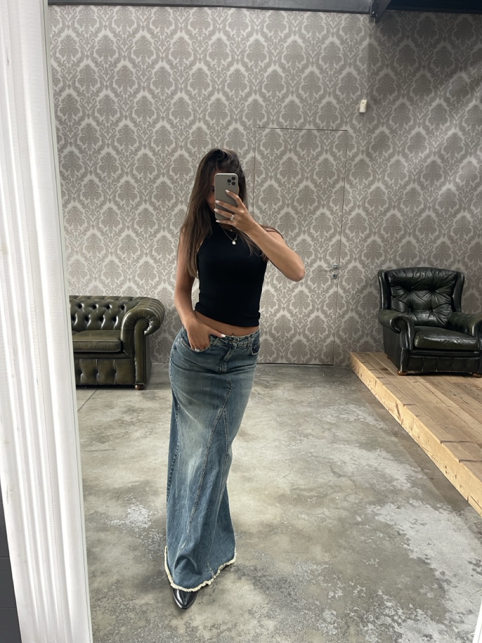 Gonna lunga LE STREGHE 6077 - immagine 2