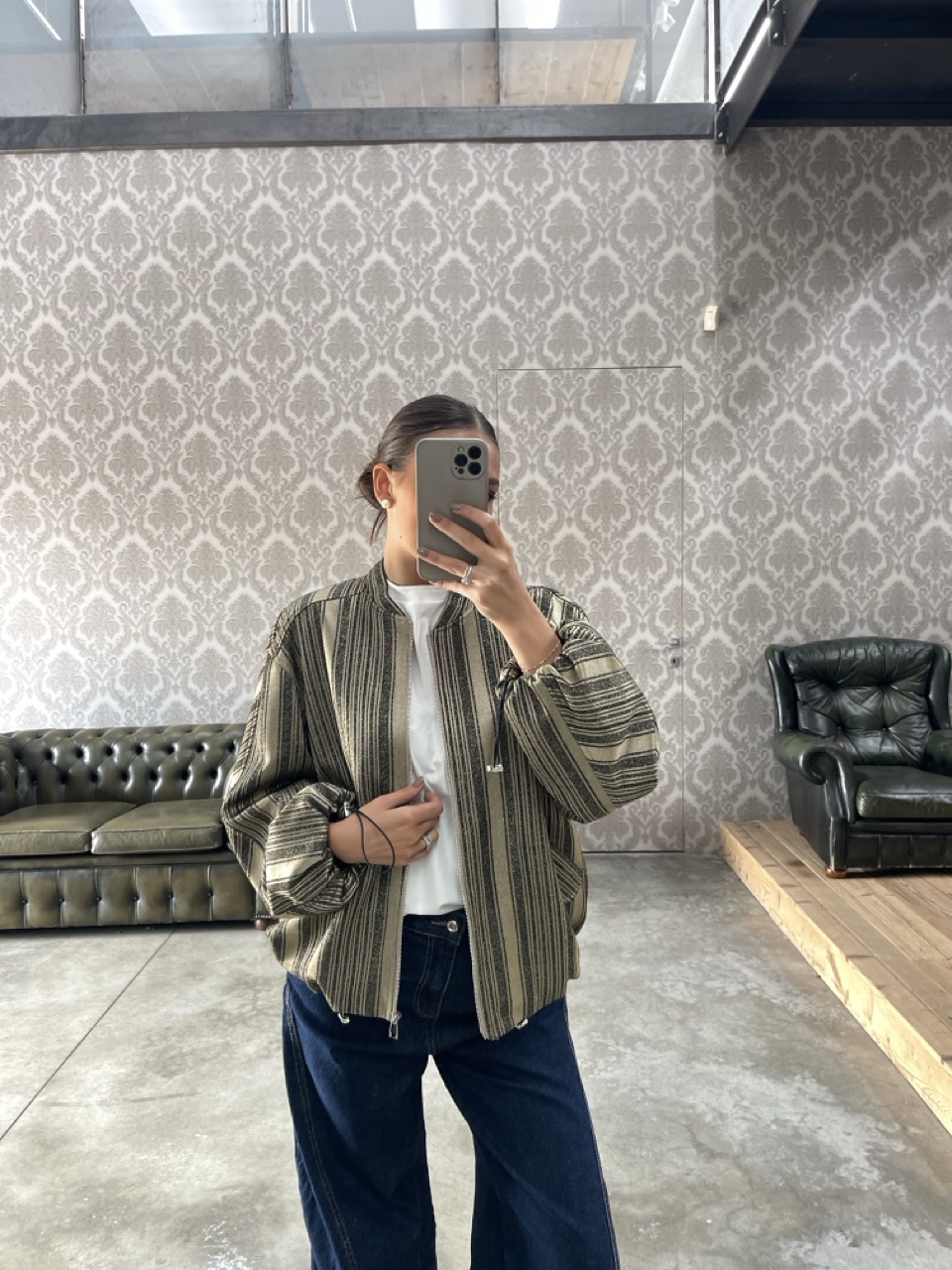 Bomberino lurex VICOLO TS-GI0067-CA4924