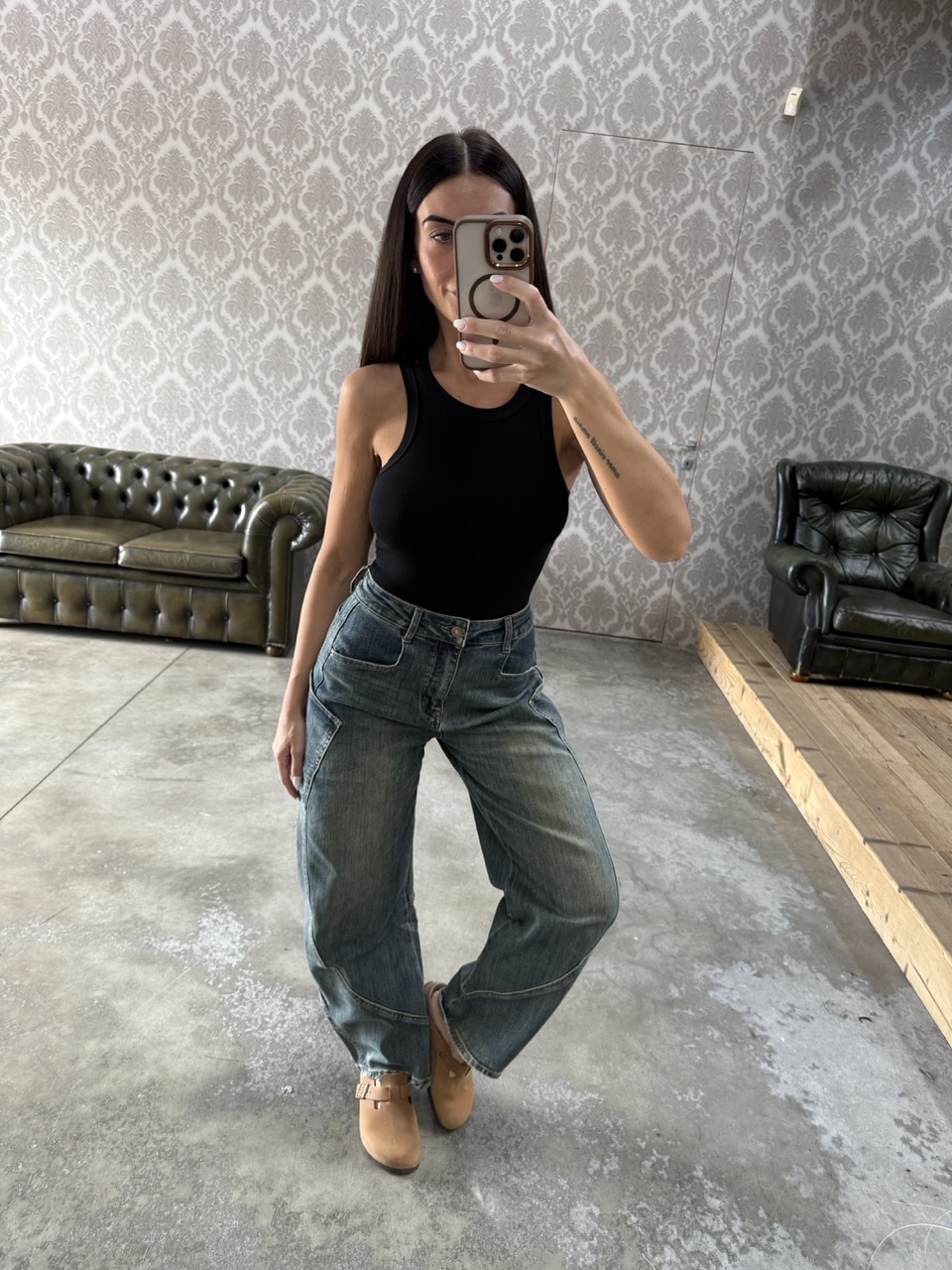 Jeans balloon ML129 Naheva Sii il meglio di te