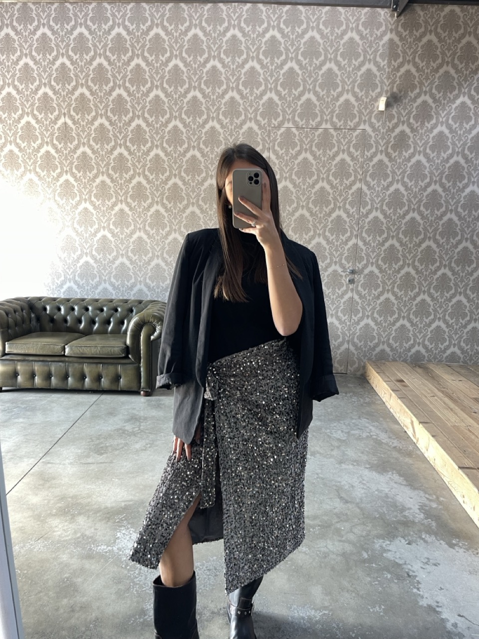 Gonna in paillettes SOUVENIR S36M1499-28507QJ