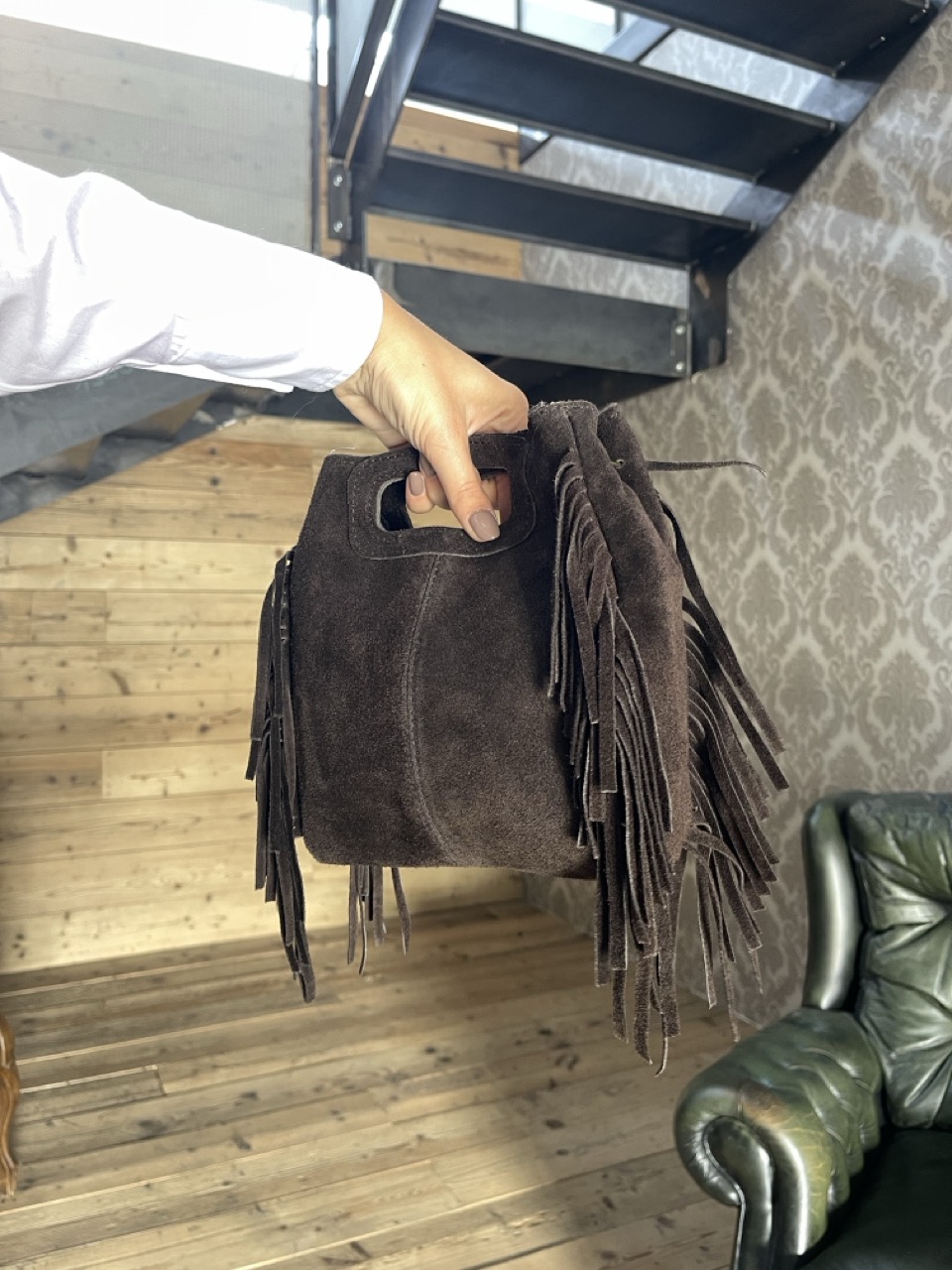 Borsa con frange 232814 - immagine 3