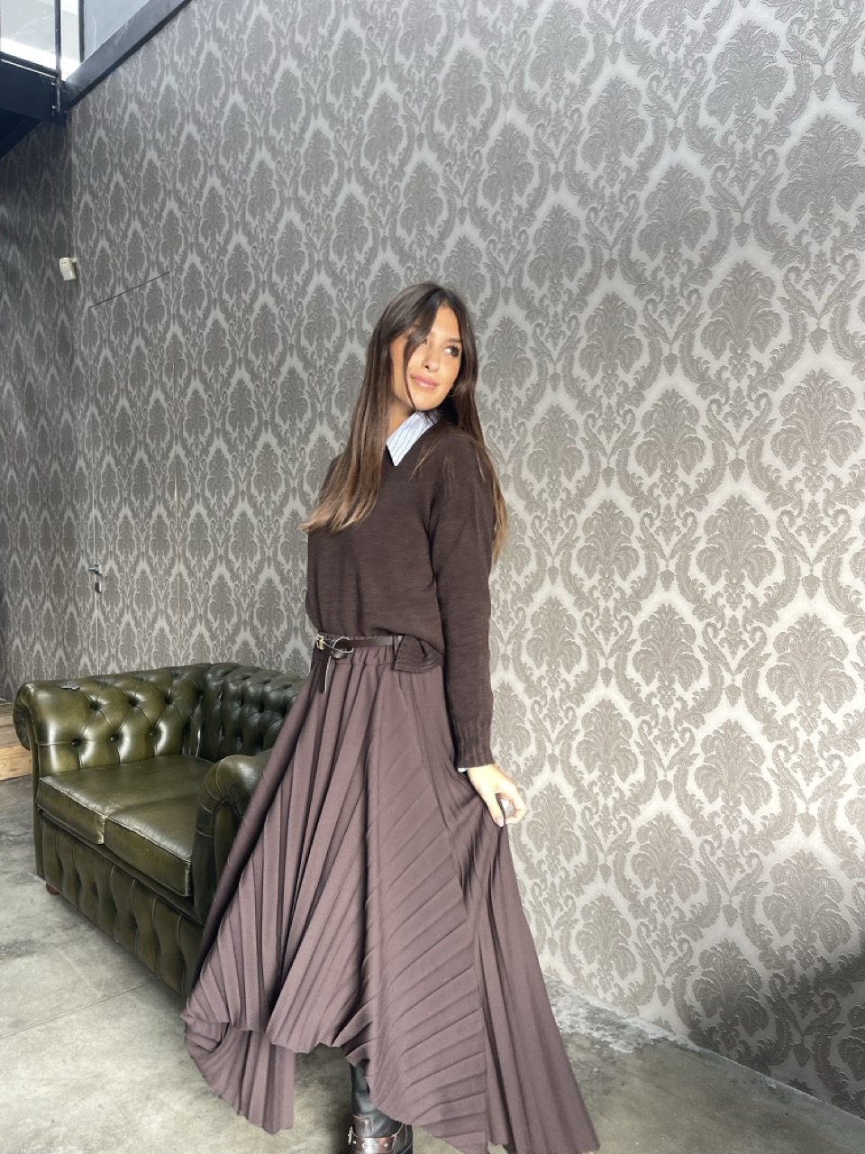 Gonna plissettata 6767 - immagine 2