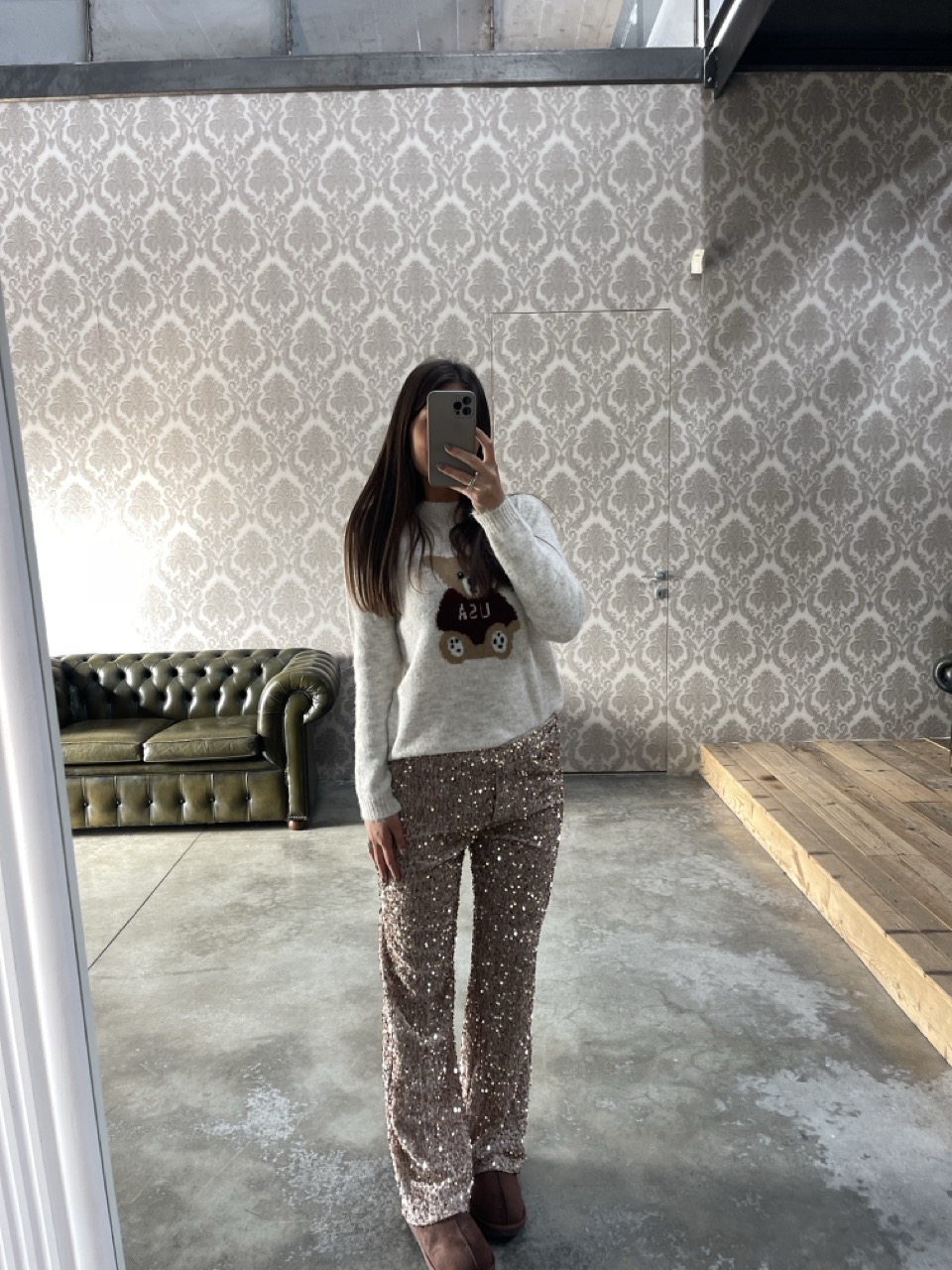 Pantalone a palazzo TENSIONE IN 25P4688