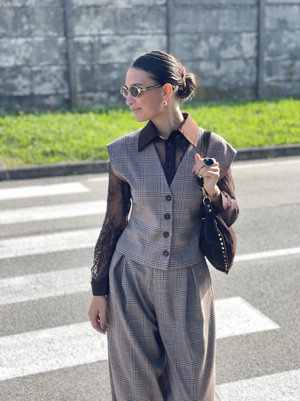 Camicia con pizzo SUSY MIX PP276T45F215TG - immagine 2