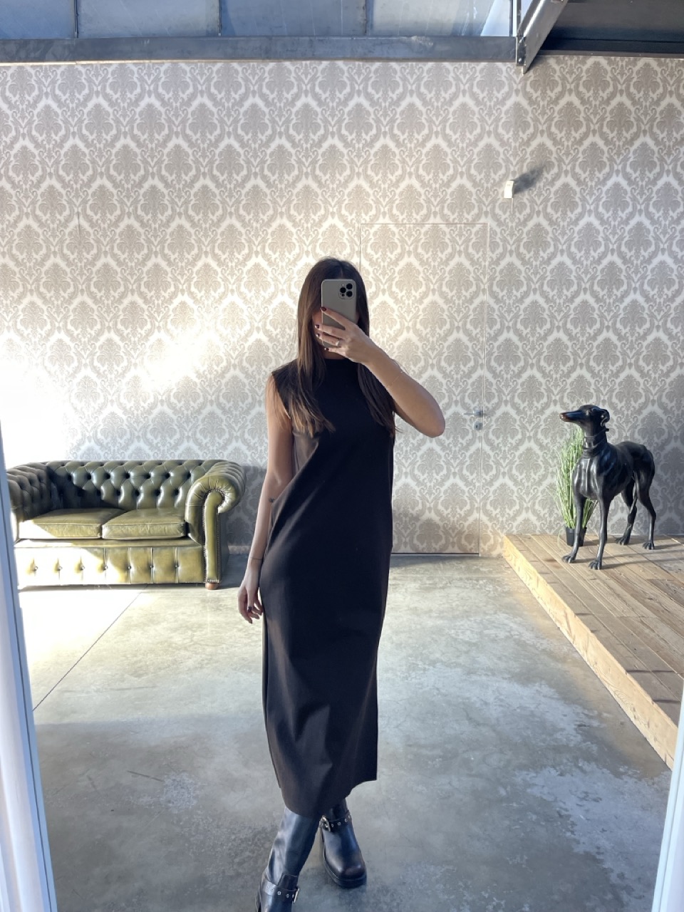 Abito in maglia F5032