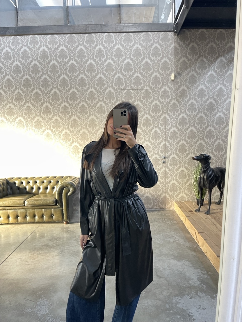 Trench in ecopelle F811/26