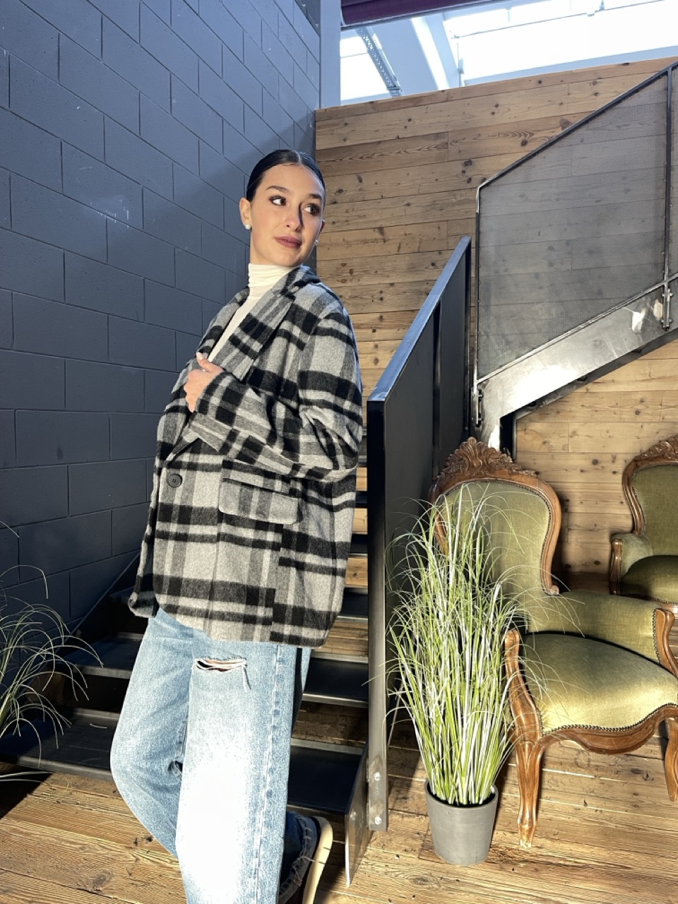 Giacca/Blazer in fantasia HAVEONE V8127 - immagine 2