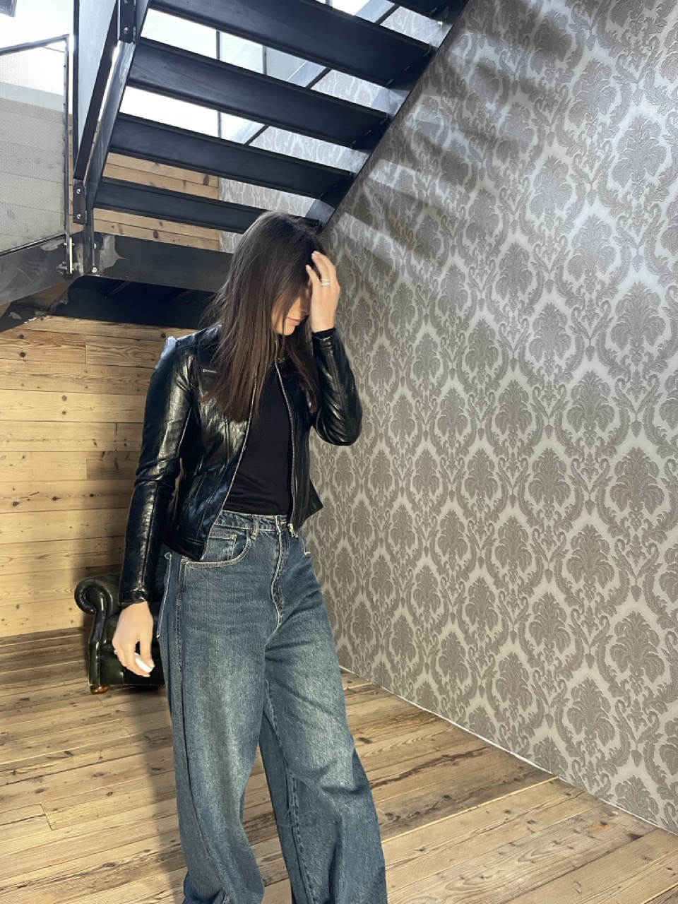 Giacca in ecopelle NANEBI 25806065 - immagine 3