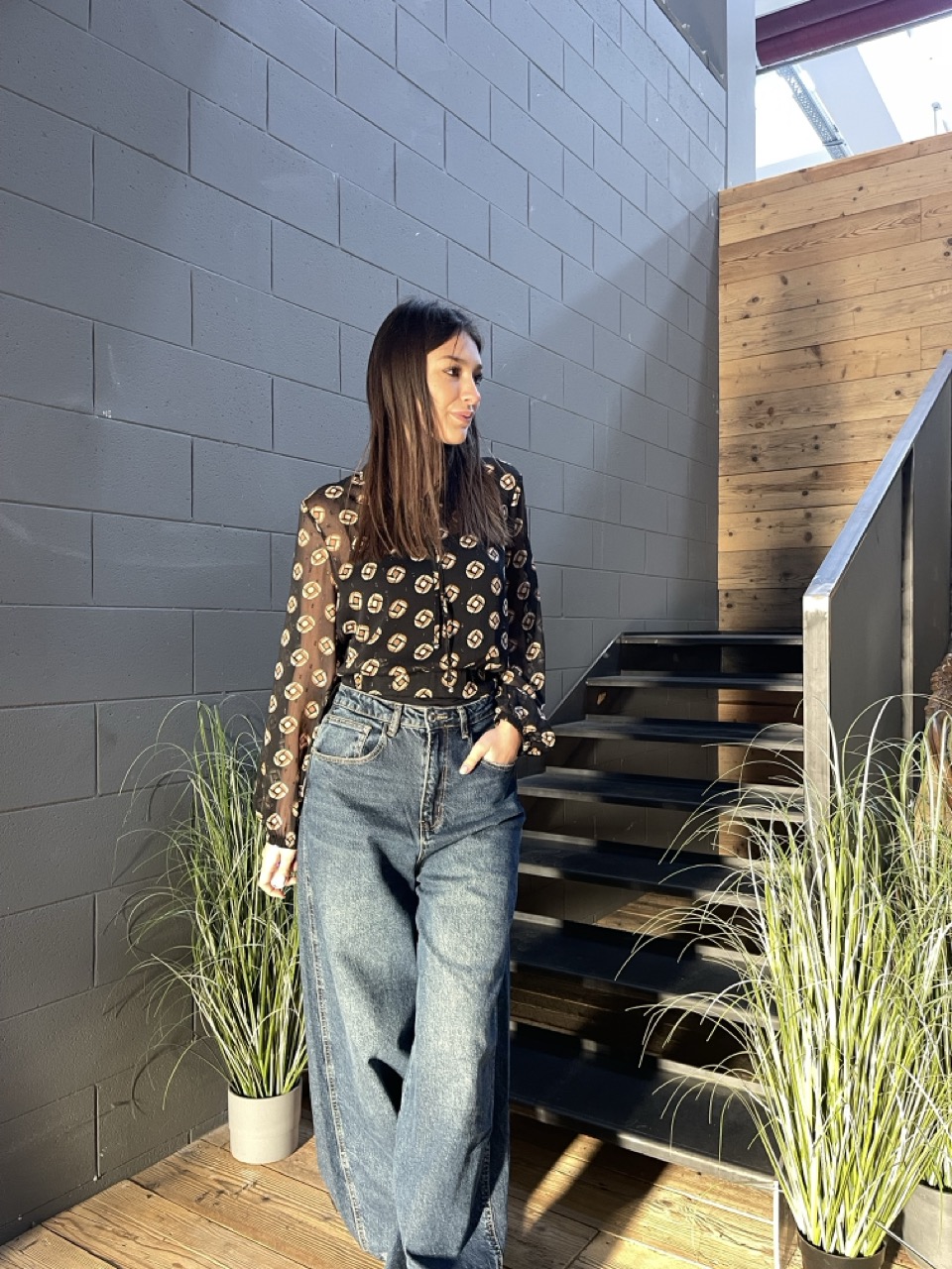 Camicia in fantasia NANEBI 18705654