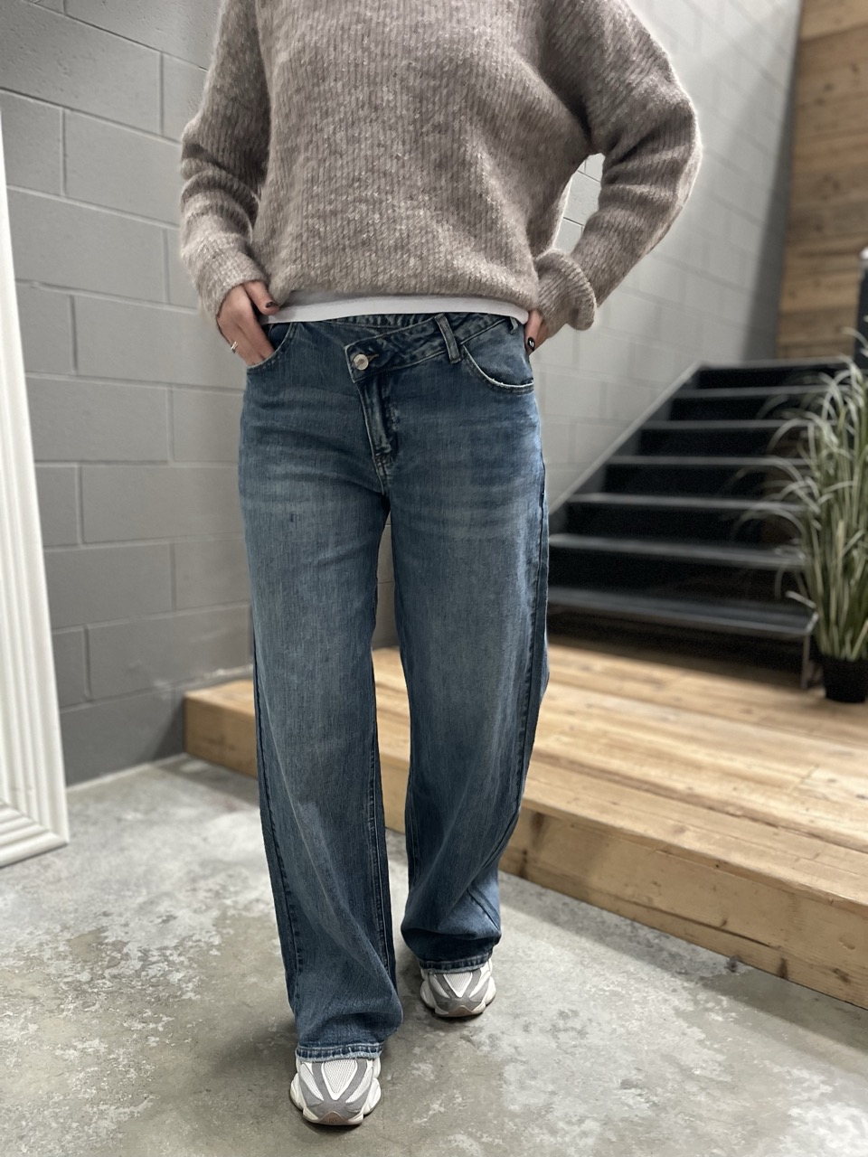 Jeans a palazzo D5881