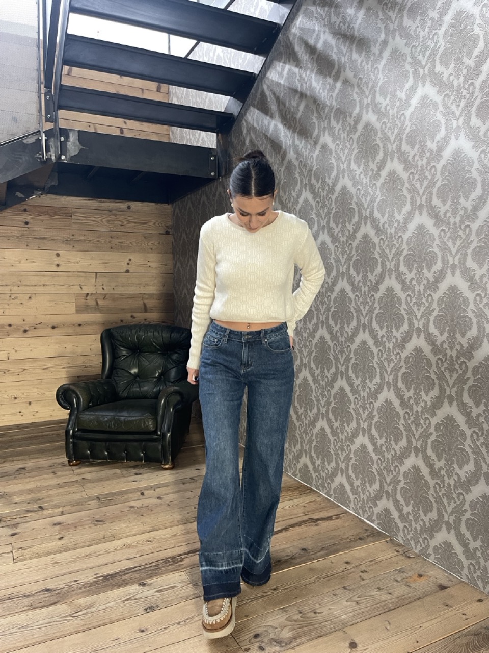 Maglioncino crop LAKORE CATANIA - immagine 2