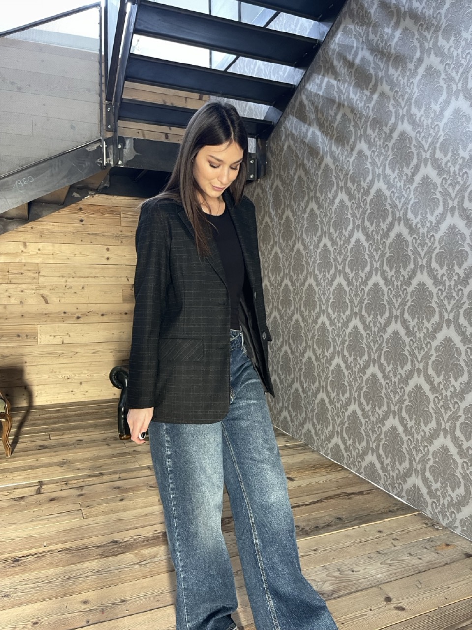 Giacca in fantasia SUSY MIX BREAK - immagine 2