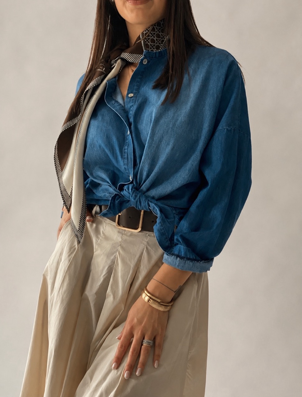 Camicia in denim SUSY MIX S26M641