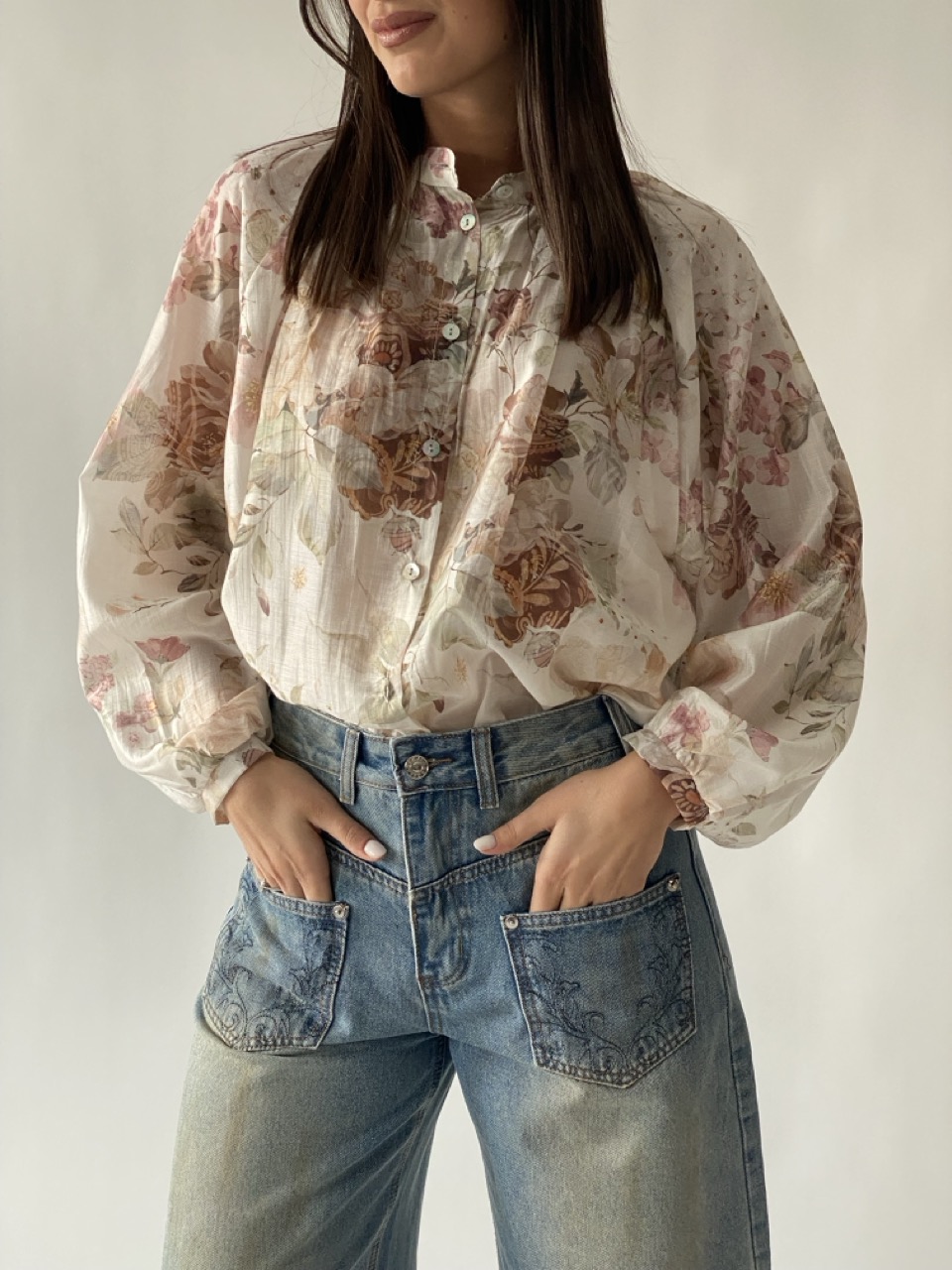 Camicia in fantasia SUSY MIX 23500PE26