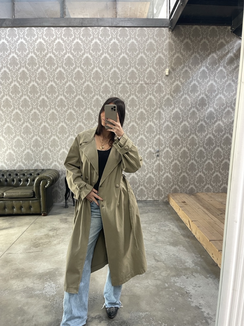 Trench lungo KING KONG QP8VK7