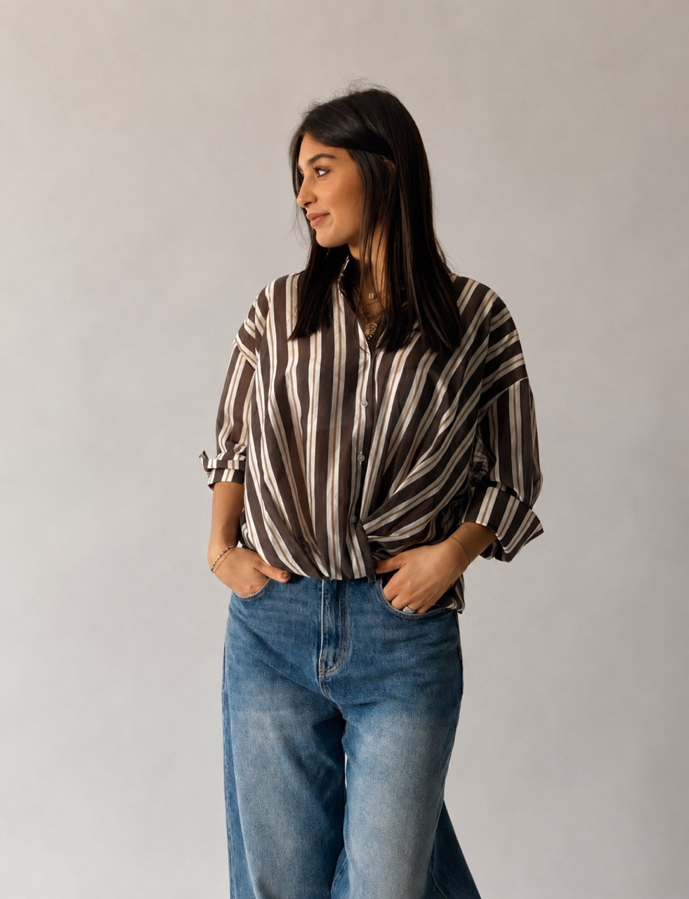 Camicia in fantasia 12343