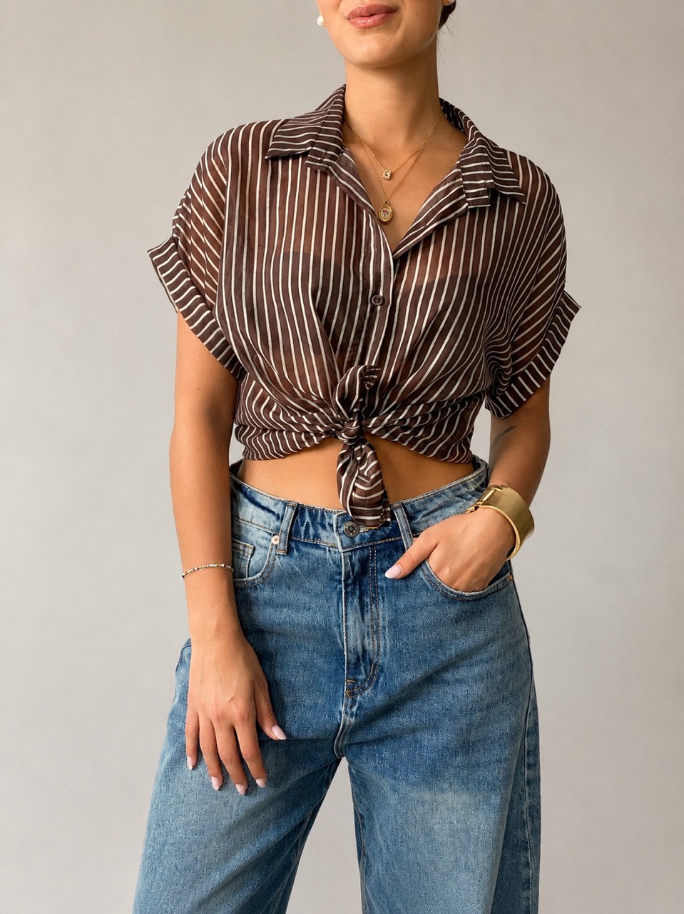 Camicia rigata 604224 - immagine 5