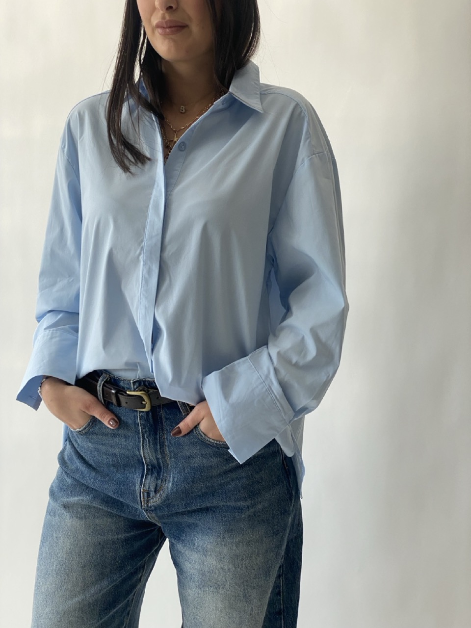 Camicia morbida H1785#