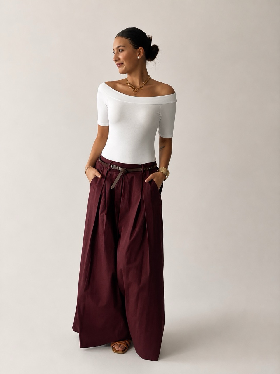 Pantalone a palazzo 824687 - immagine 3