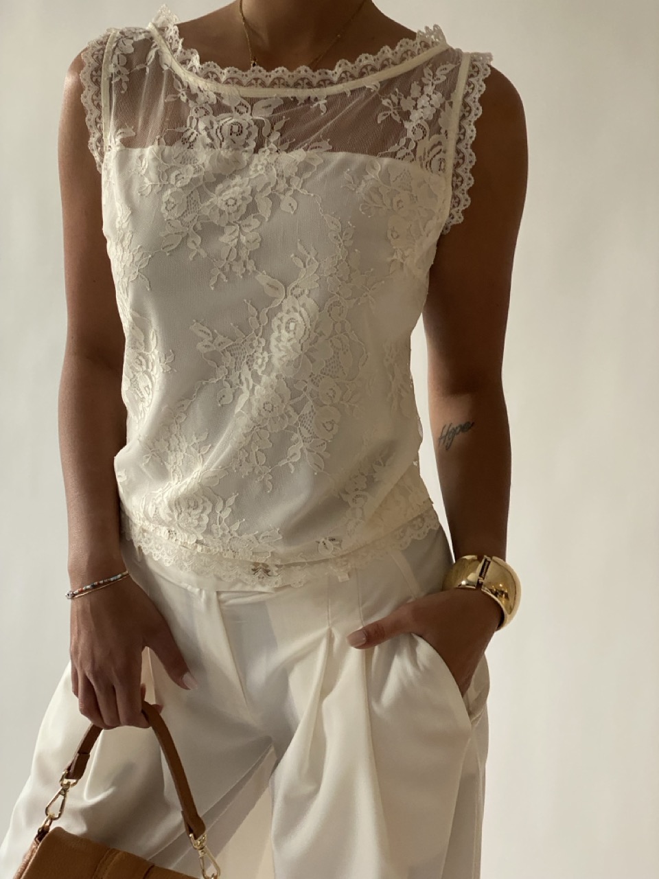 Camicetta in pizzo SUSY MIX PP370T45F217