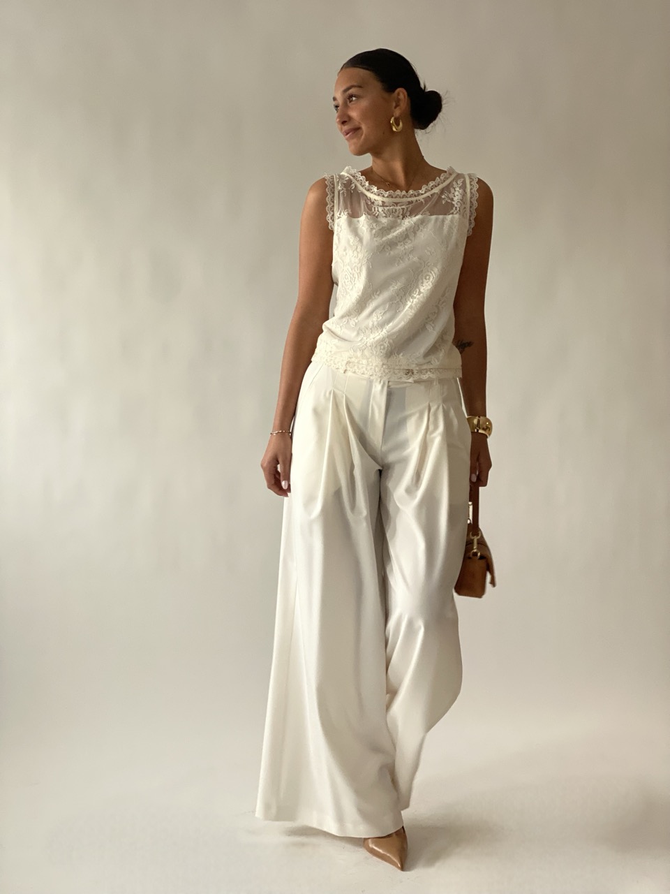 Camicetta in pizzo SUSY MIX PP370T45F217 - immagine 2