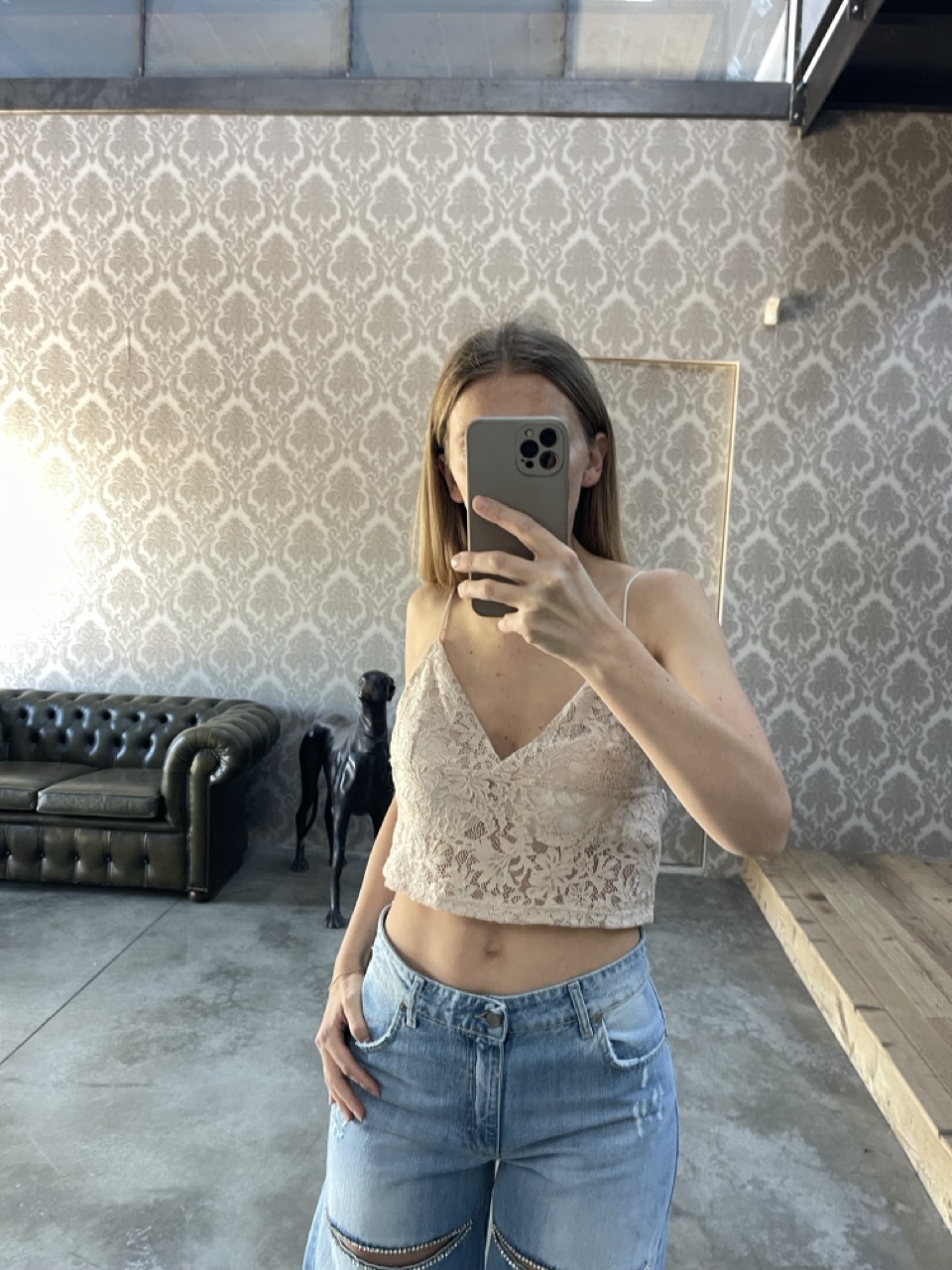 Top in pizzo HAVEONE RMA-Q022