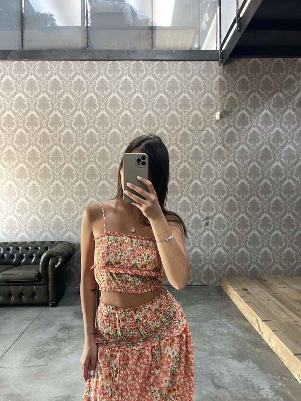 Top floreale CK6575