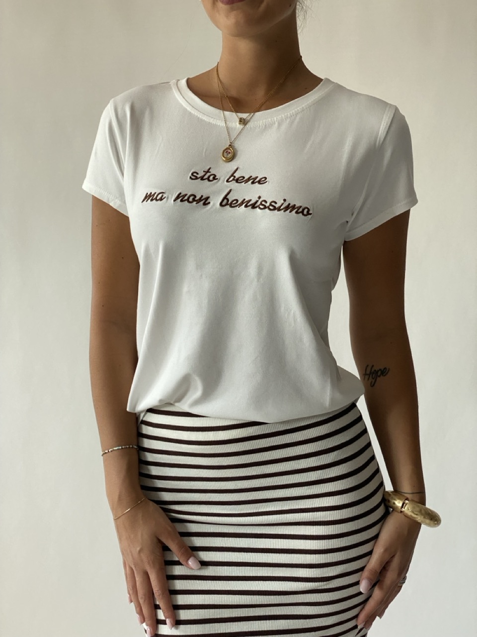 T-shirt con scritte 116-5302