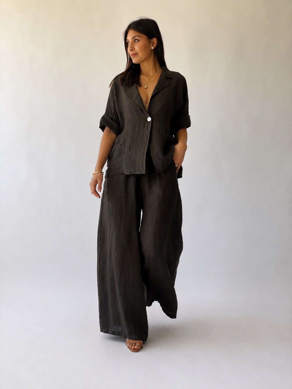 Pantalone in lino SUSYMIX 25305126