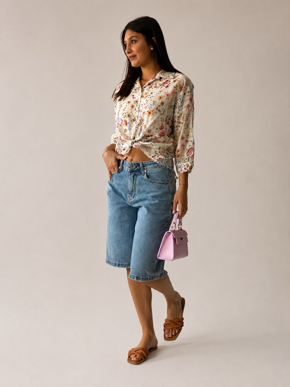 Camicia in fantasia 3666T56 - immagine 2