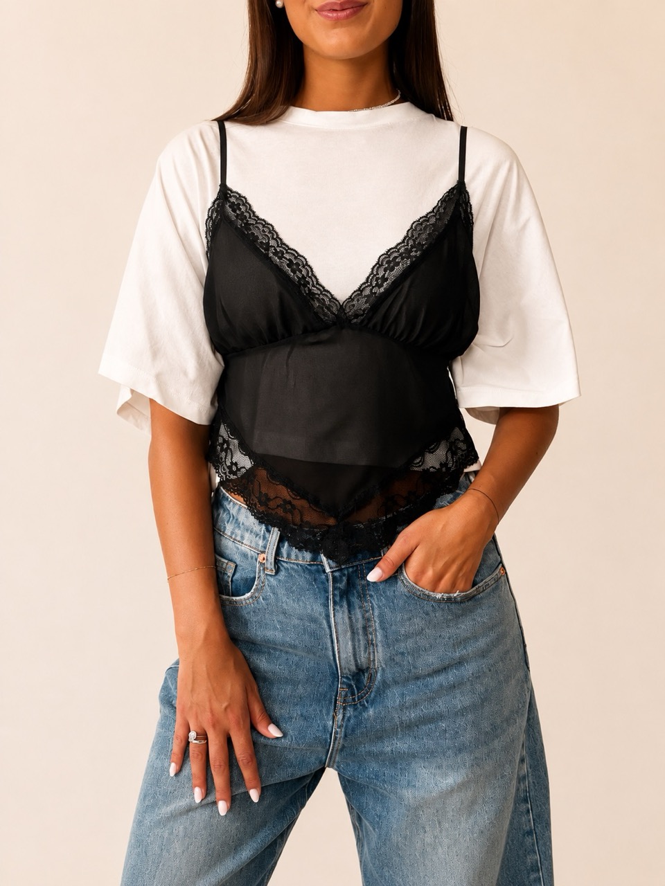 T-shirt combinata SUSY MIX SH003847 - immagine 3