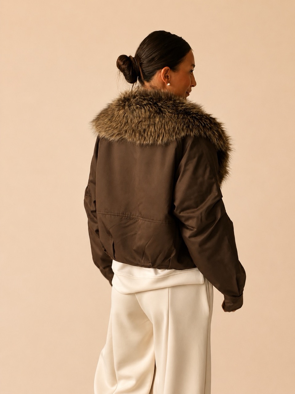 Giacca con pelo P-581 - immagine 2
