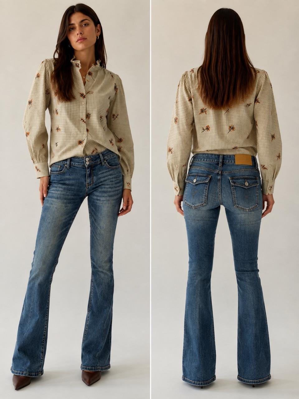 Jeans vita bassa FX5436