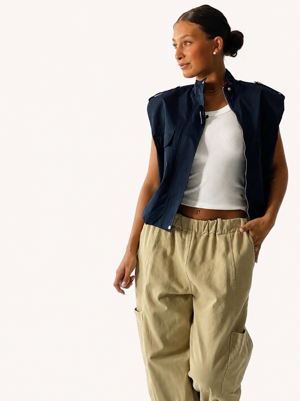 Gilet SUSY MIX S26M335