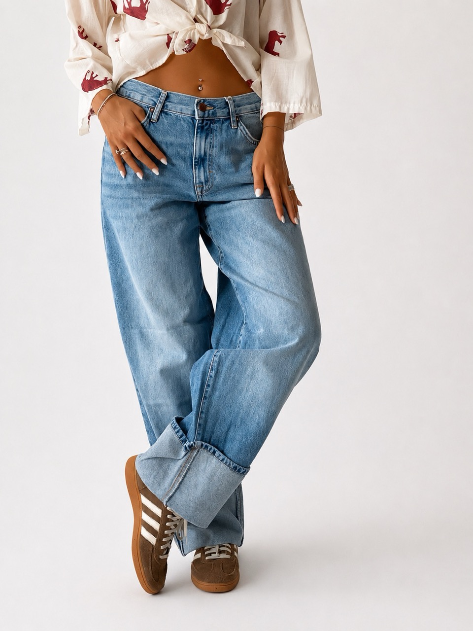 Jeans a palazzo ONLY 15364282