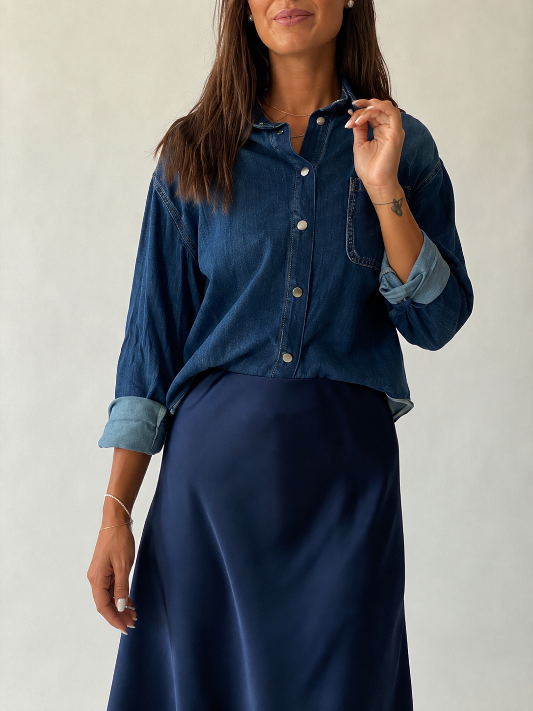 Camicia in denim 224101