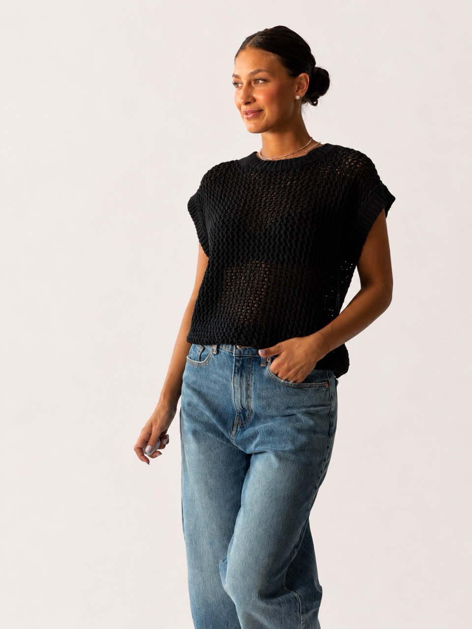 Maglia traforata SUSY MIX 30008