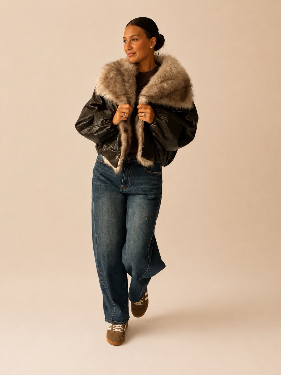 Giacca modello oversize SR068 - immagine 2