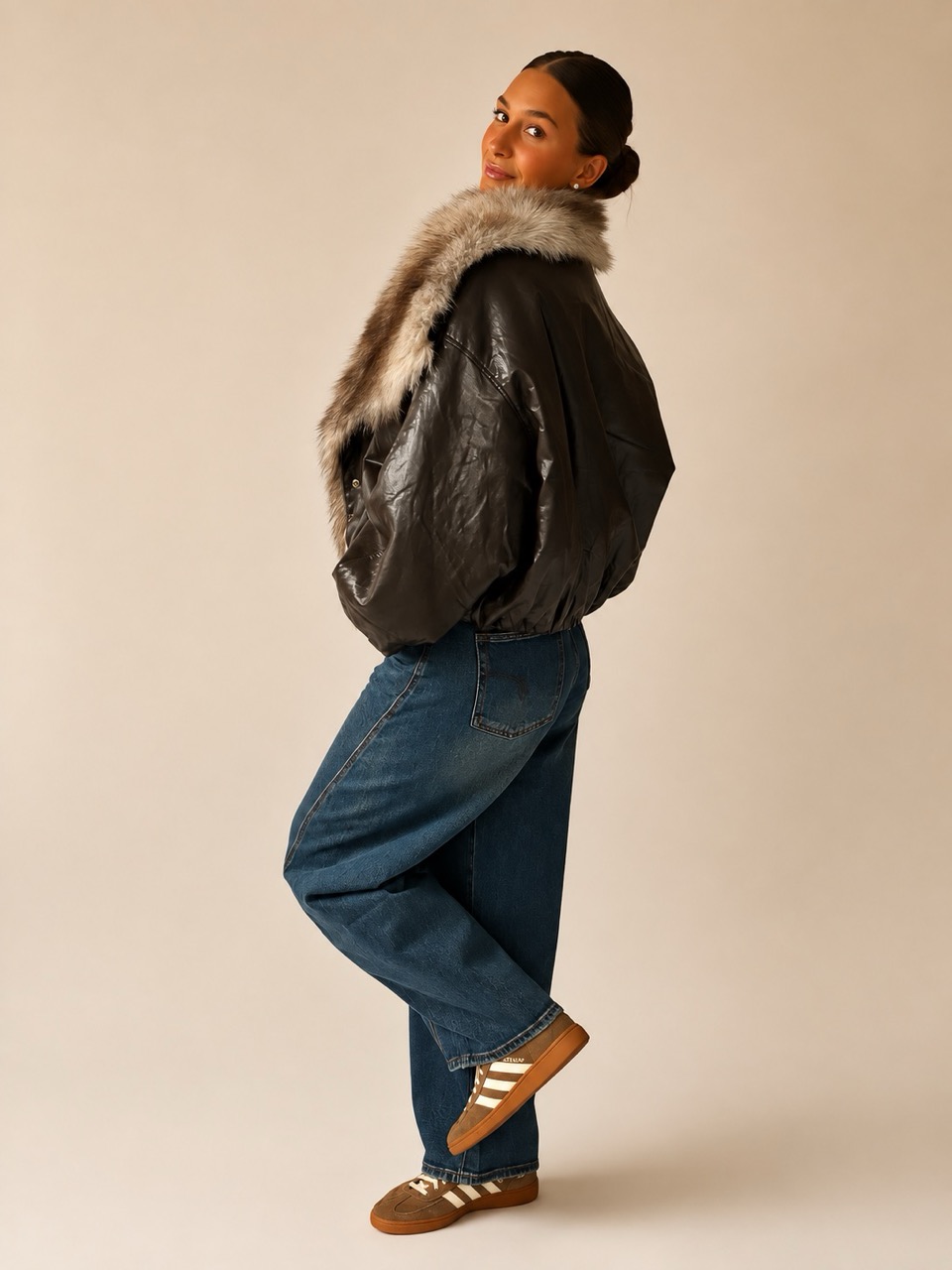 Giacca modello oversize SR068 - immagine 3