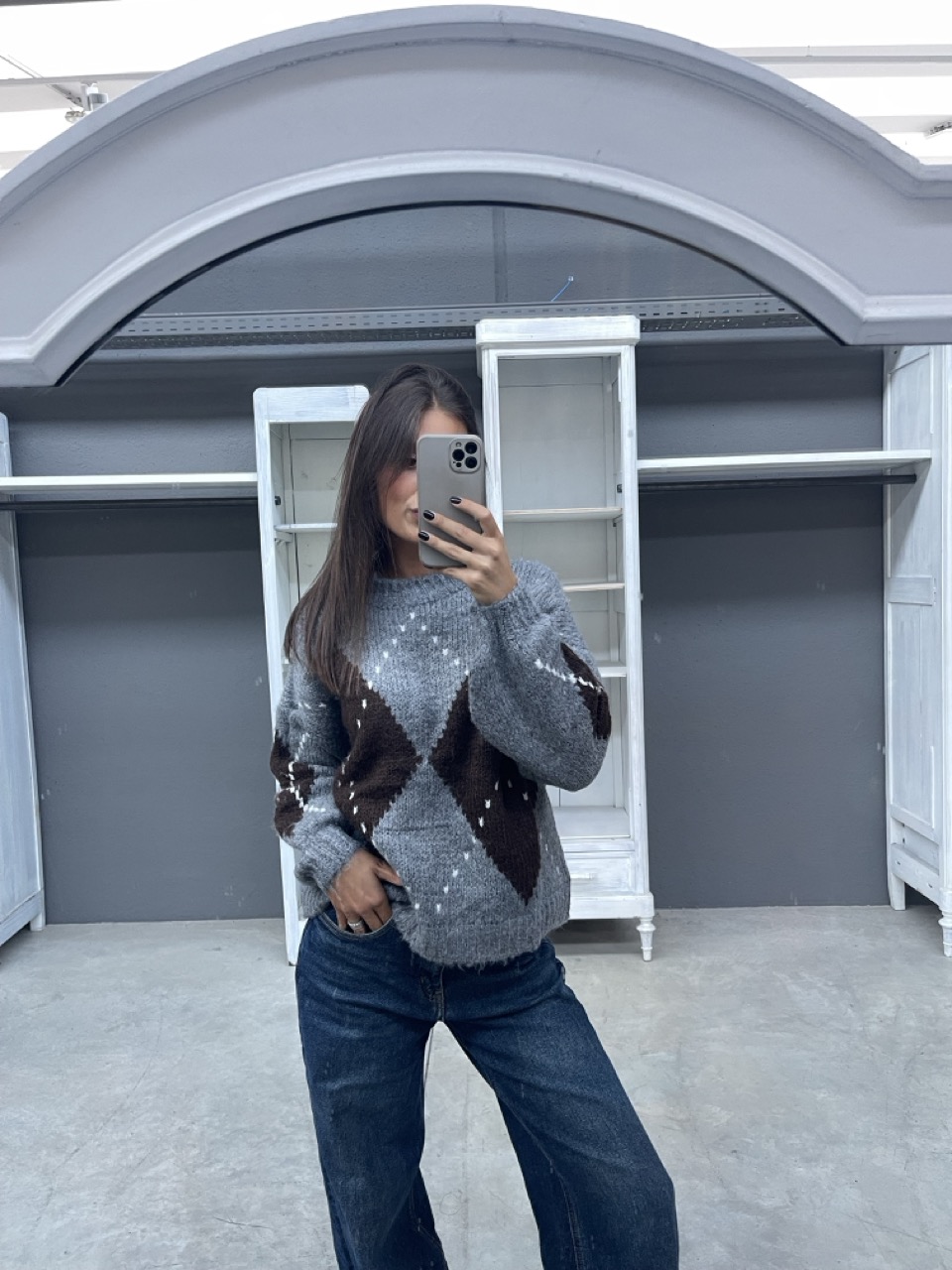 Maglione scacchi 295 - immagine 2