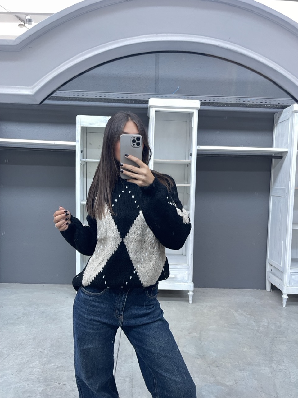 Maglione scacchi 295 - immagine 5