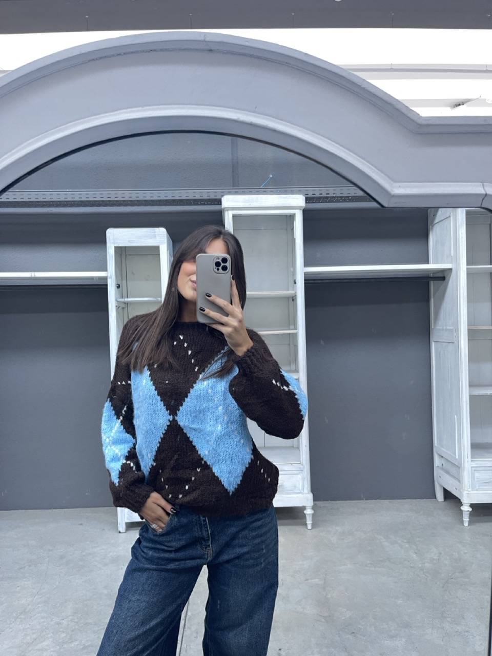 Maglione scacchi 295 - immagine 3