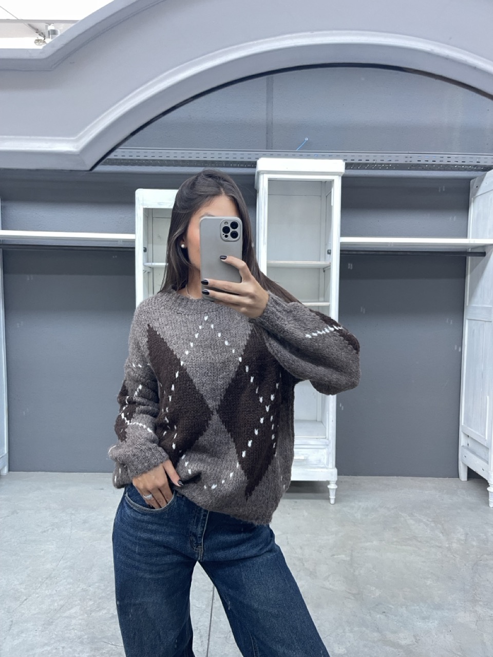 Maglione scacchi 295 - immagine 4