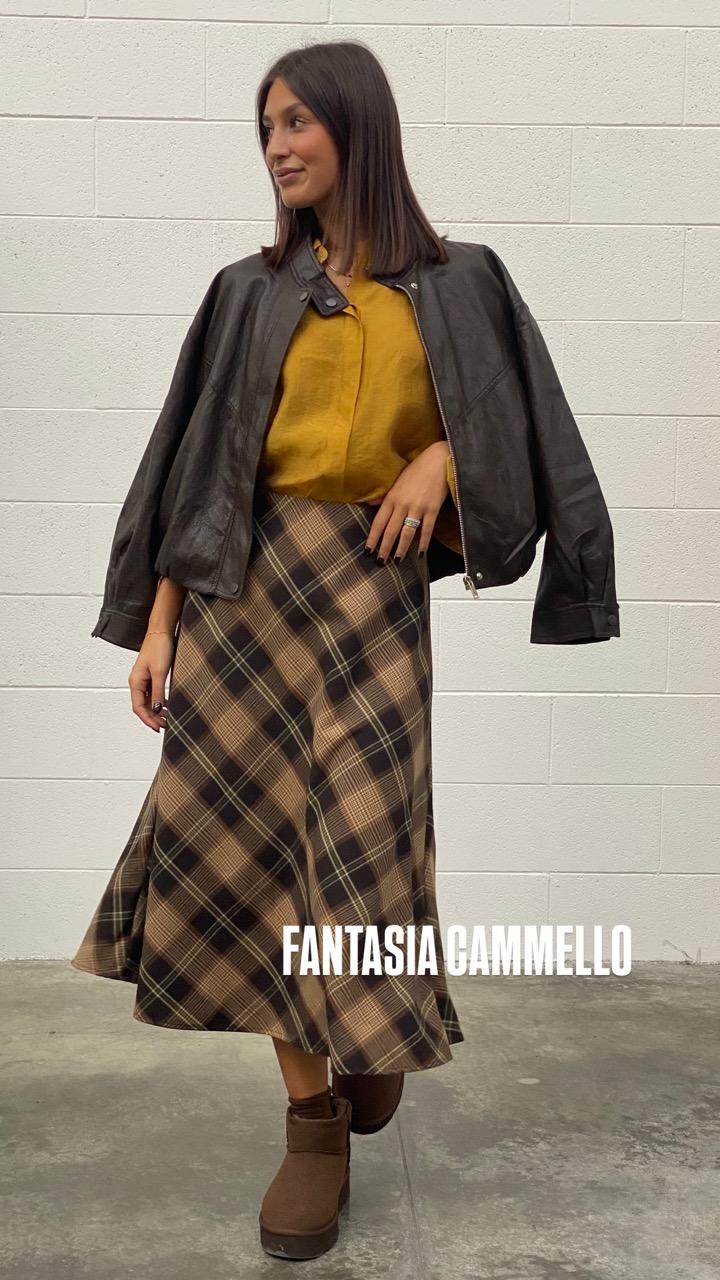 Gonna scozzese midi 1166 - immagine 3