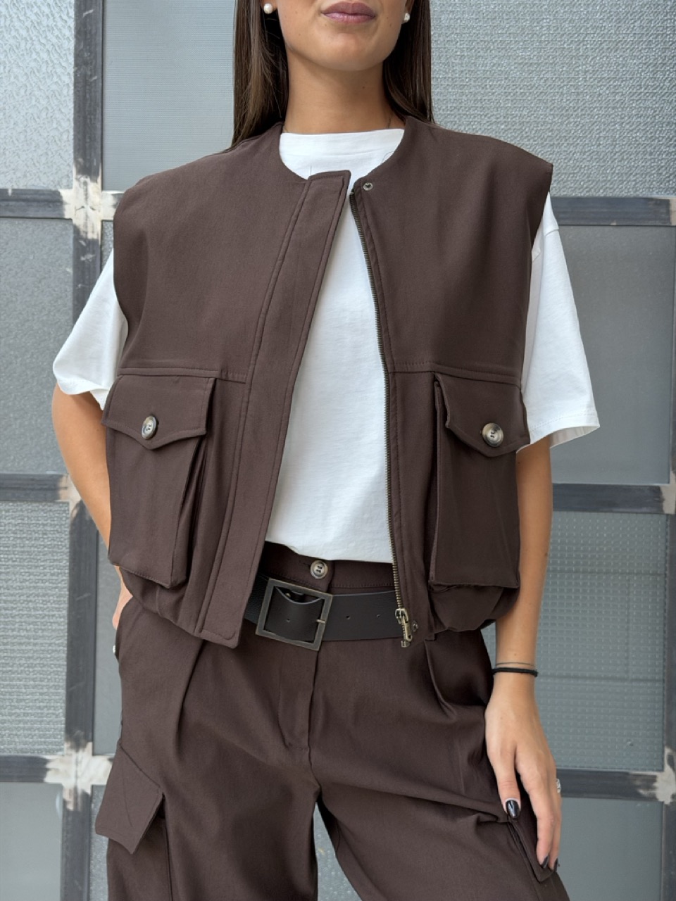 Gilet SUSY MIX 11384