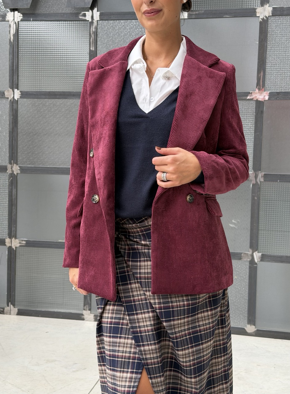 Blazer a costine 83553 - immagine 2