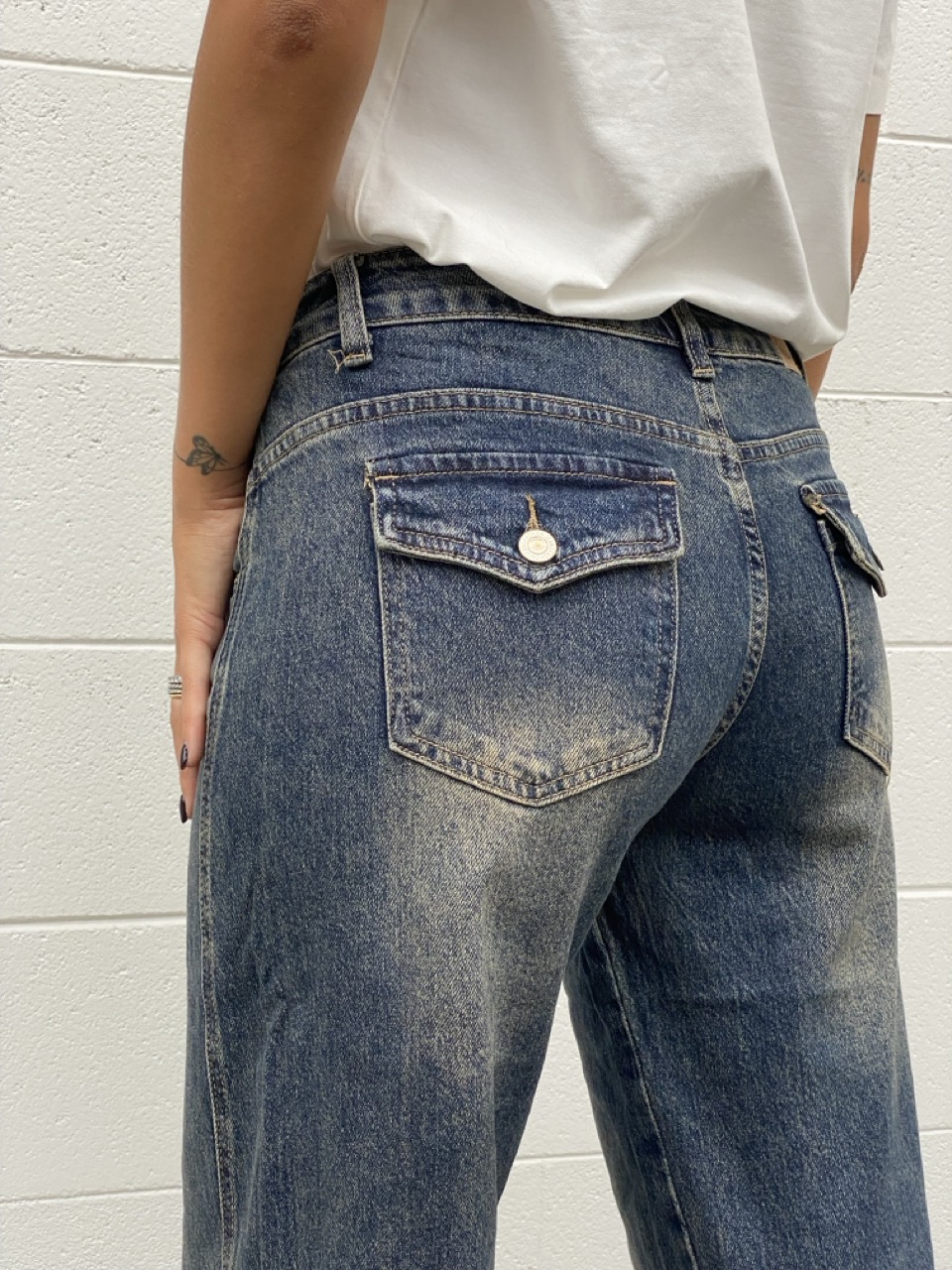 Jeans gamba dritta YW-1983 - immagine 2