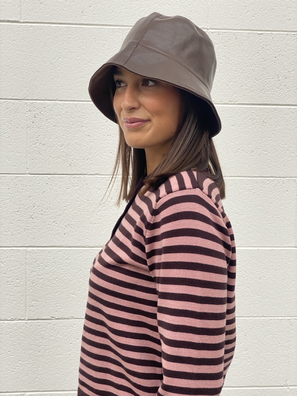 Cappello in ecopelle CAPECO