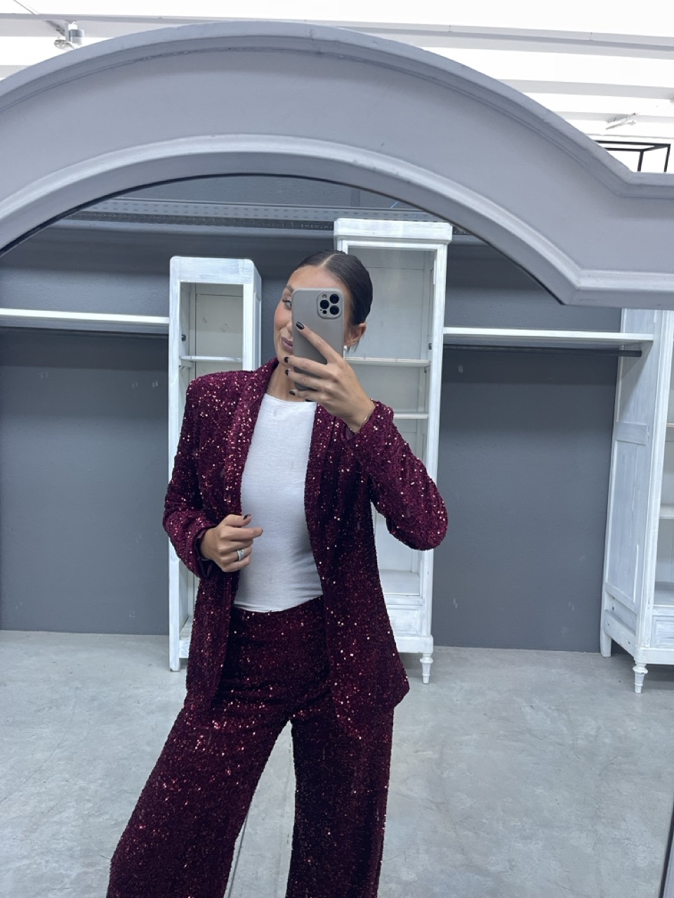 Giacca con paillettes NANEBI 24406085