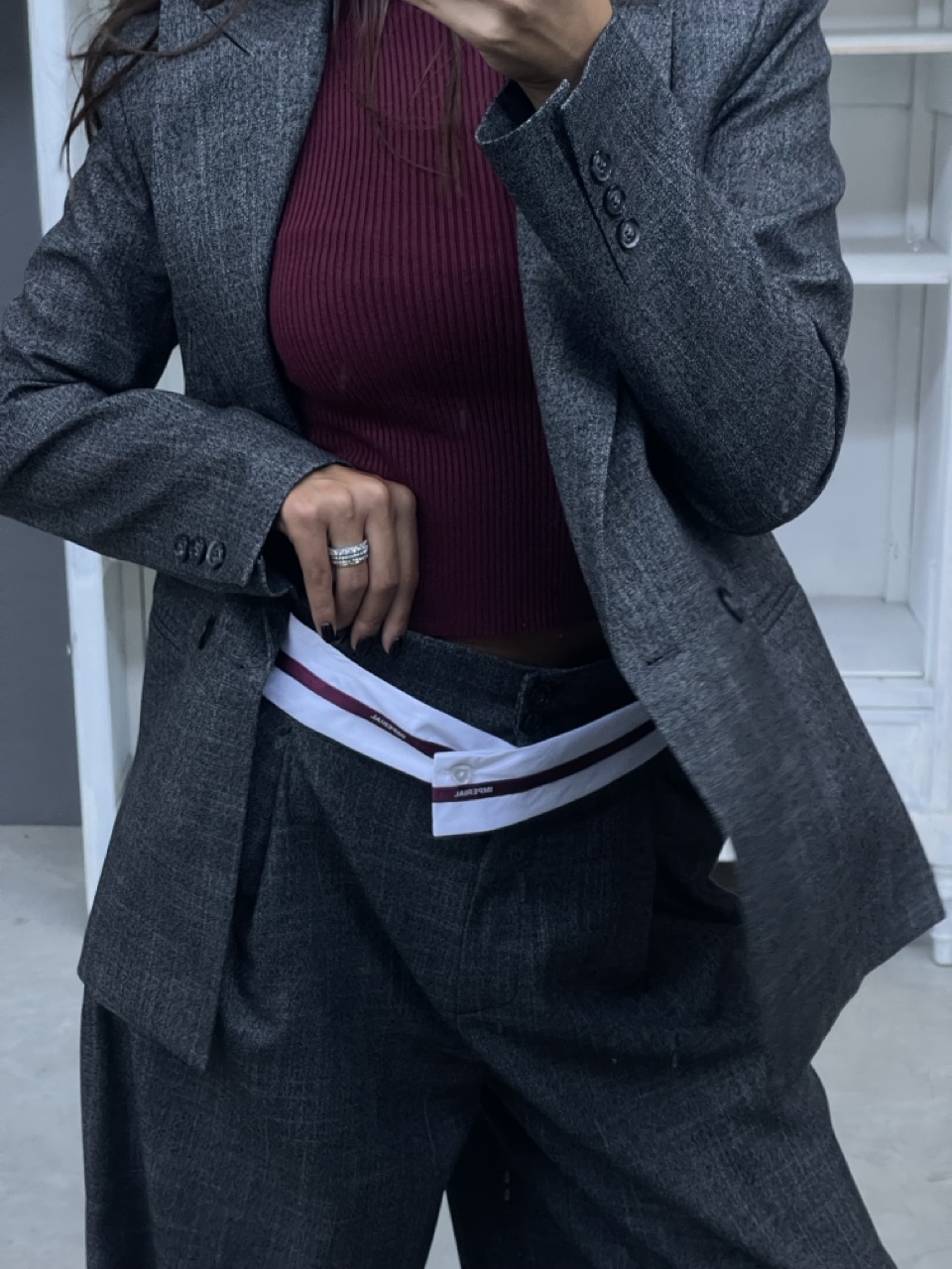Pantalone a palazzo IMPERIAL P6H3LAJ - immagine 2